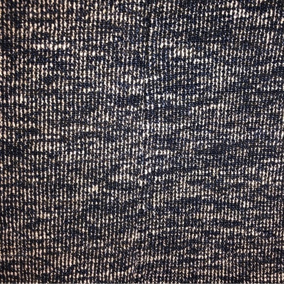 Tommy Hilfiger Athluxe Mixed Fabric Blue Tweed Gold Jacket Extra Small - Picture 13 of 13